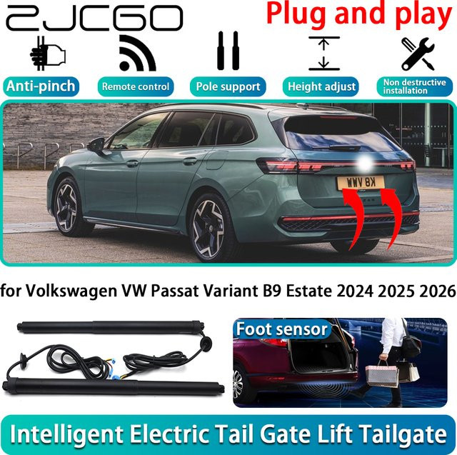 Elektrisch betriebenes Heckklappensystem für Volkswagen VW Passat Variant B9 Kombi 2024 2025 2026 von ZJCGO - Bild 1