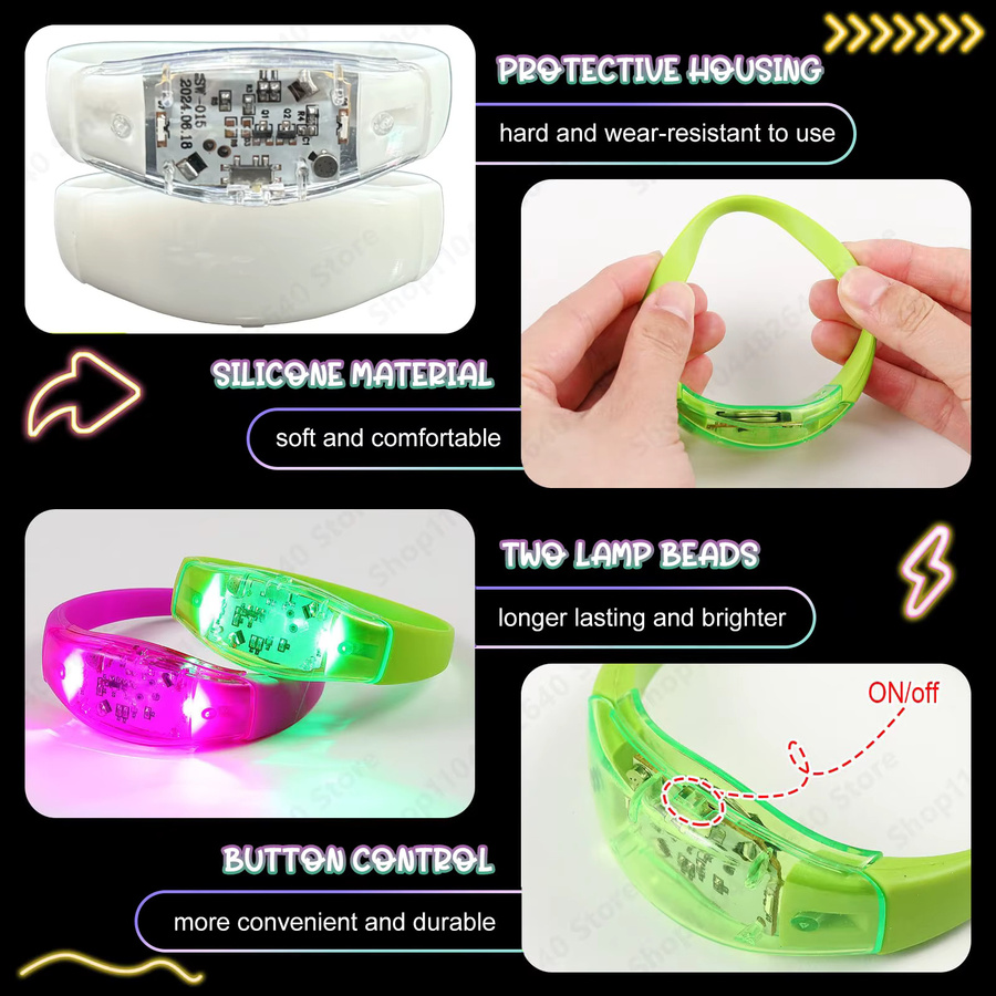 XMSJ LED-Armband, leuchtend - Bild 5