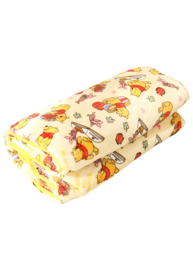 Disney Korallenfleece-Decke mit niedlichem Cartoon-Puh-Bär für Kinder in Mehrfarbig - Bild 3