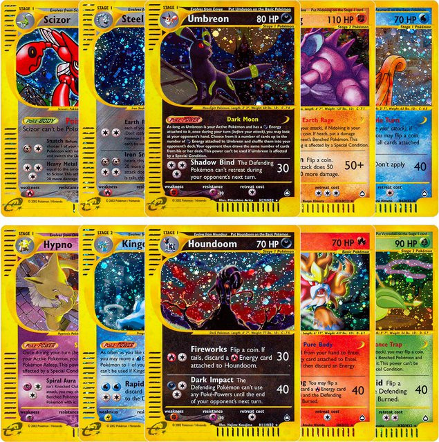 Bandai Pokémon Aquapolis Set, Holo-Karten, Sammelkartenspiel - Bild 1