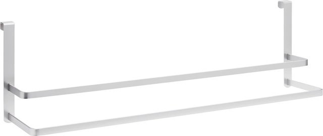 Mömax Tür- und Fensterhaken aus Edelstahl in Silber Matt, B/T/H: 60,0 x 18,0 x 7,0 cm - Bild 1