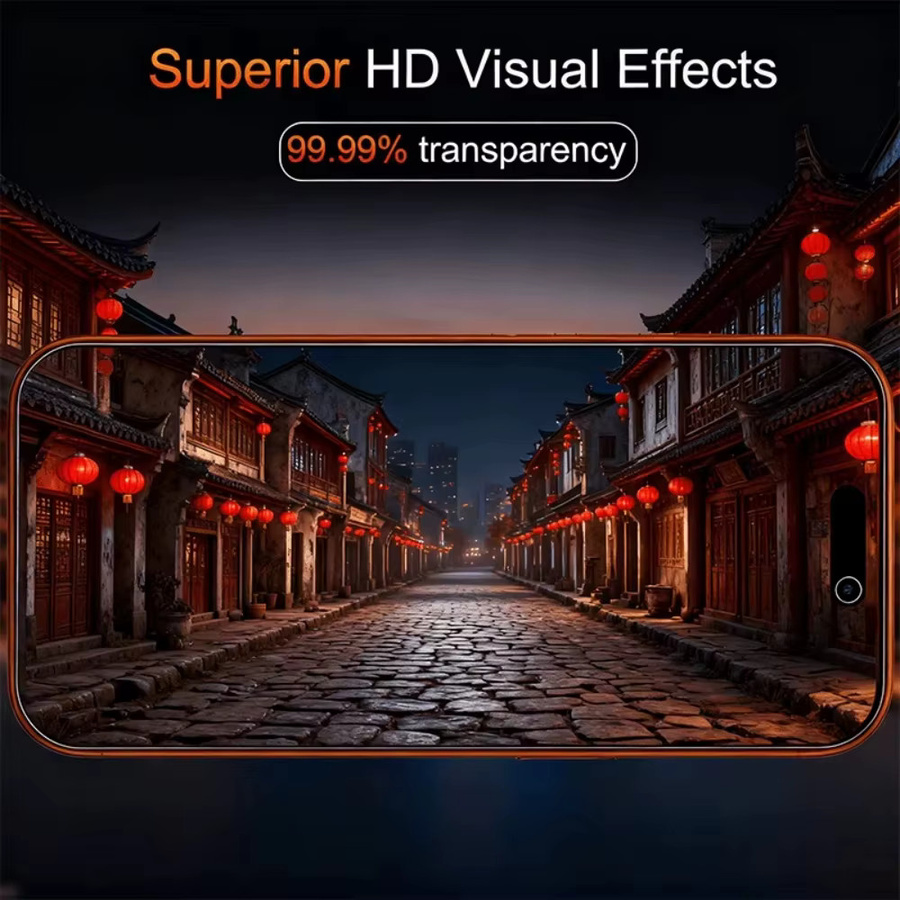 HD Displayschutzfolie aus Glas für Samsung Galaxy A57 A56 A55 A36 A35 A26 A17 A16 A15 A14 A12 A71 A72 A73 transparent - Bild 3