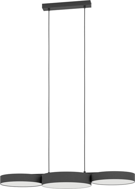 Eglo LED-Pendelleuchte Barbano-Z RGB/CCT in Schwarz und Weiß, dimmbar mit Bluetooth und ZigBee, Höhe: 83,8 cm, Durchmesser: 31 cm - Bild 1