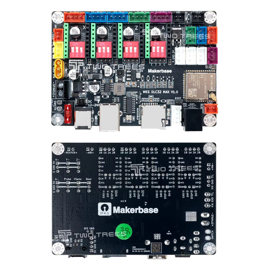 Twotrees MKS DLC32 MAX Motherboard 32bit ESP32 Controller mit Kabelexpansion für 4 Achsen als Upgrade für Lasergravierer - Bild 2