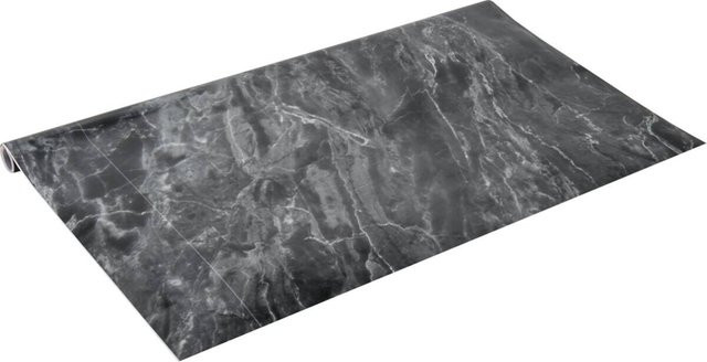 d-c-fix Klebefolie Marmoroptik in Schwarz Grau, Breite: 67,5 cm, Länge: 200 cm - Bild 1