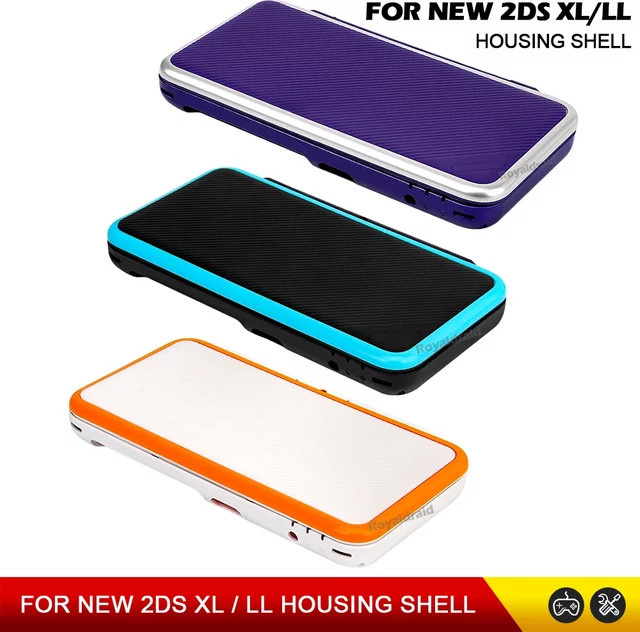 Pogopirate Ersatz-Vollgehäuse für New 2DS XL Spielekonsole in Schwarz - Bild 1