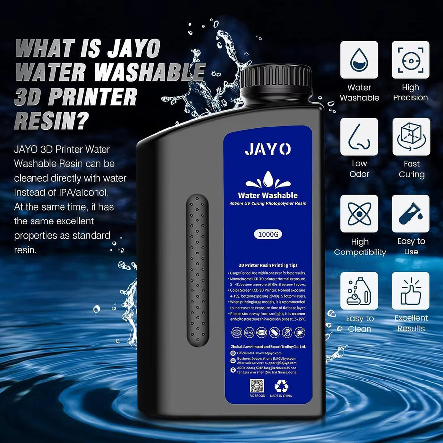 JAYO 3D-Druckerharz Photopolymerharz für UV-Härtung 395–405 nm, 3 kg - Bild 2