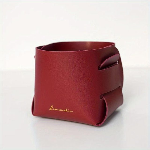 Mango Event Aufbewahrungsbox aus Kunststoff in Rot für Schmuck und Schreibtischdeko - Bild 1