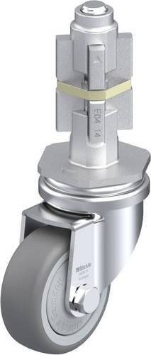 Blickle LRA-TPA 50KF-E04 Lenkrolle in Grau mit Stahl- und Kunststoffkomponenten, Rad-Durchmesser: 50 mm, Tragfähigkeit: 50 kg - Bild 1