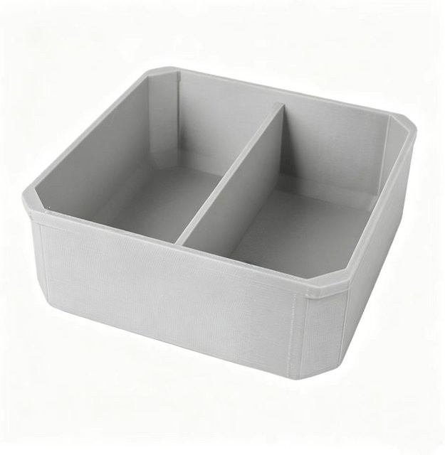 Milwaukee Packout Becher in Grau als ineinandersteckbarer Werkzeug-Organizer für kleine Aufbewahrungsboxen - Bild 1