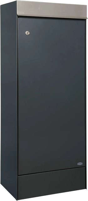 Renz Paketkasten Parcello S aus Edelstahl in Anthrazit B: 101,2 cm, T: 38,2 cm, H: 26,5 cm - Bild 1