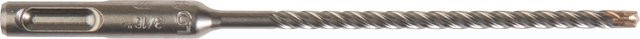 Exact SDS+ Bohrer 4cut mit Vollhartmetallspitze in Silber, Durchmesser: 5 mm, Länge: 160 mm - Bild 1