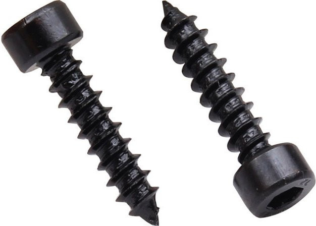 Angooter Selbstschneidende Innensechskant-Sechskantschrauben Güteklasse 8,8 in Schwarz für Lautsprecher (M2, M2,6, M3, M4) - Bild 1