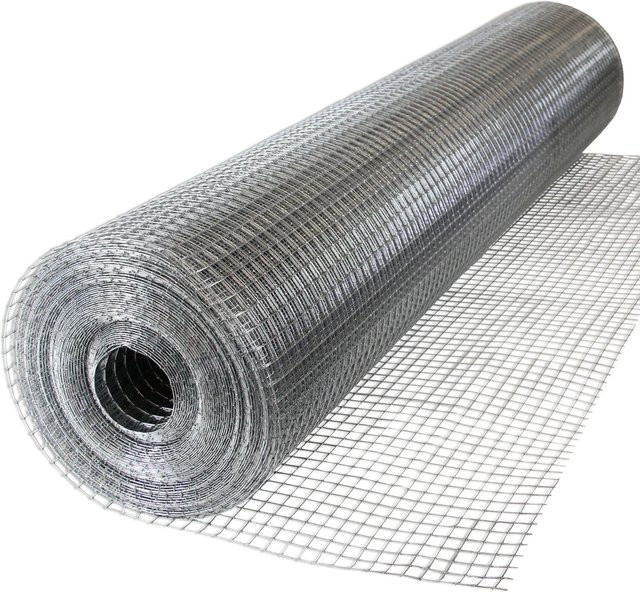 Armanet Armierungsgitter aus verzinktem Stahl, Farbe: Silber, Breite: 1,0 m, Länge: 25 m - Bild 1