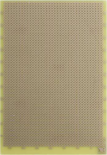 Rademacher WR-Typ 832-EP Experimentierplatine aus Epoxid in Braun, L x B: 16 mm x 10 mm, 35µm Rastermaß 2.54mm - Bild 1