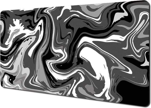 Cairo Gaming-Mauspad mit abstraktem Muster in Schwarz-Grau, B/T: 80 x 30 cm - Bild 1