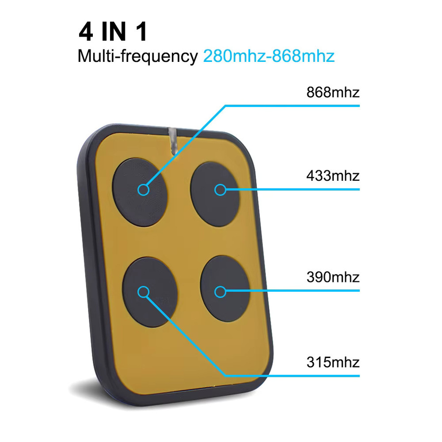 Scimagic-RC Garage Fernbedienung Duplikator 433,92 MHz Rollcode in Blau - Bild 3