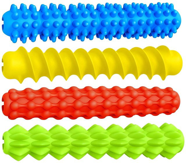 Ergonomische Silikon-Stifte Grifftrainer in Multicolour für Kinder und Anfänger zur Förderung der richtigen Schreibhaltung - Bild 1