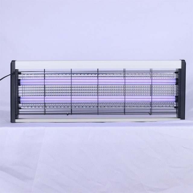 JOYINLED Elektrische Mückenfalle Lampe in Weiß, Physikalische Anti-Fliegen-Leuchte mit EU/US-Stecker - Bild 1
