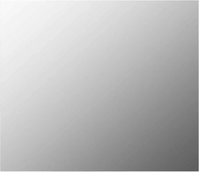 vidaXL Rahmenloser Spiegel aus Glas in Rechteck, B: 80 cm, H: 60 cm - Bild 1