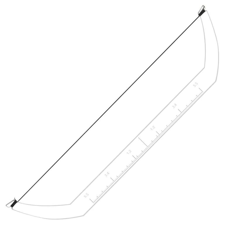 KittenBaby Microblading Augenbrauen Mapping Lineal, Permanent Make-Up Hilfswerkzeug - Bild 3