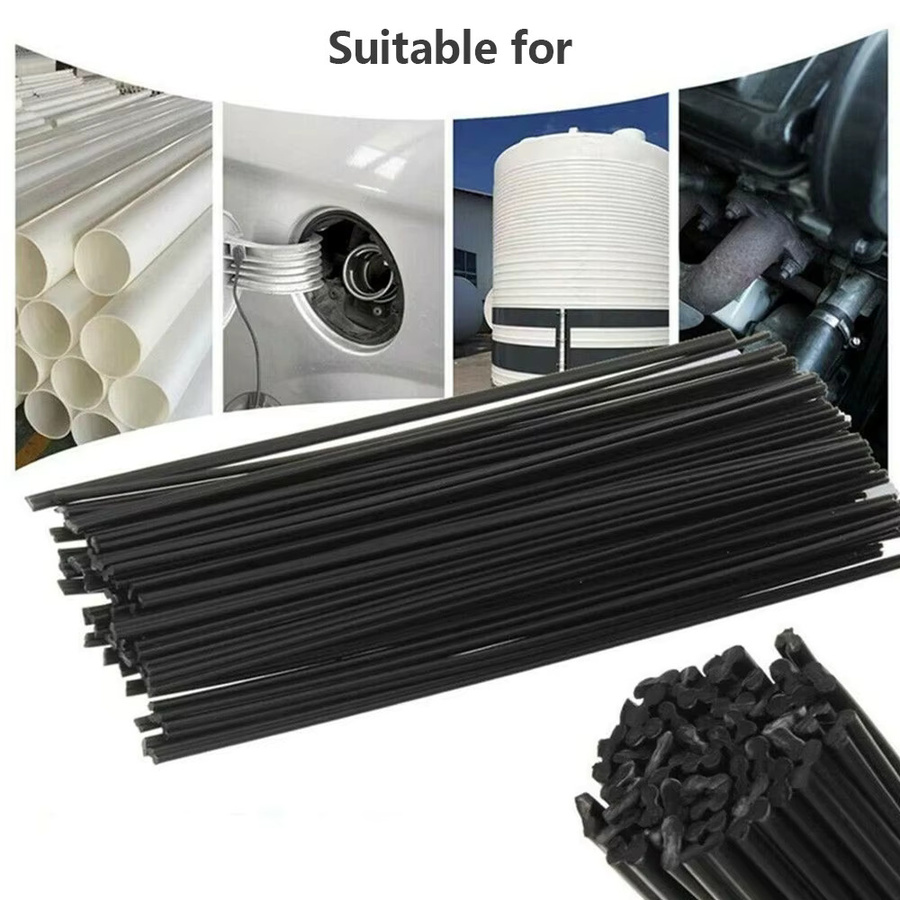 40 Stück Kunststoff Schweißstäbe Set aus ABS, PP, PVC und PE mit 200 mm Länge für Kunststoff Schweißpistolen und Stoßstangen Reparaturen - Bild 6