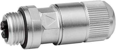 Telegärtner Sensor-Aktor-Steckverbinder Ethernet/LAN in Silber - Bild 1