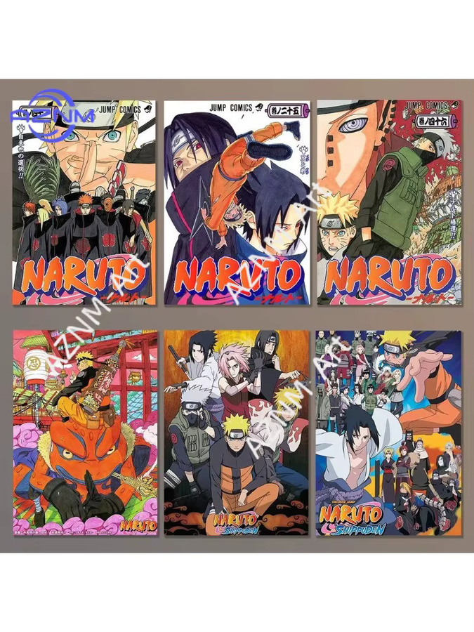 KAYOU Anime Naruto Leinwand-Poster in Mehrfarbig für deine Wanddekoration - Bild 2