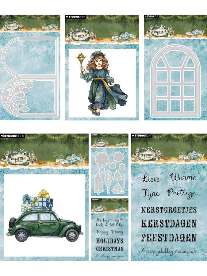 Metall-Stanzform mit Mädchen-Motiv für DIY Scrapbooking und Bastelarbeiten - Bild 2