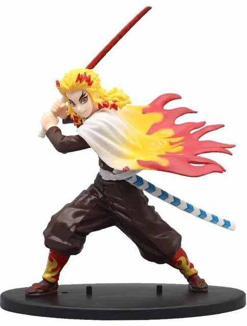 Fashnics Demon Slayer Actionfiguren Tanjirou Agatsuma Zenitsu Kyoujurou PVC - Bild 1