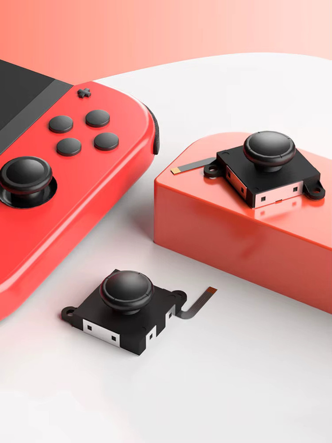 Gulikit Hall-Sensor-Joystick Ersatz für Nintendo Switch und Switch OLED JoyCon in Schwarz - Bild 6