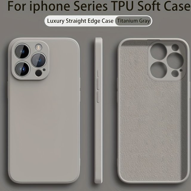 Stoßfestes Silikon Schutzcover für iPhone 12 bis 16 Pro Max in Purple und Grey von Gusakov - Bild 1