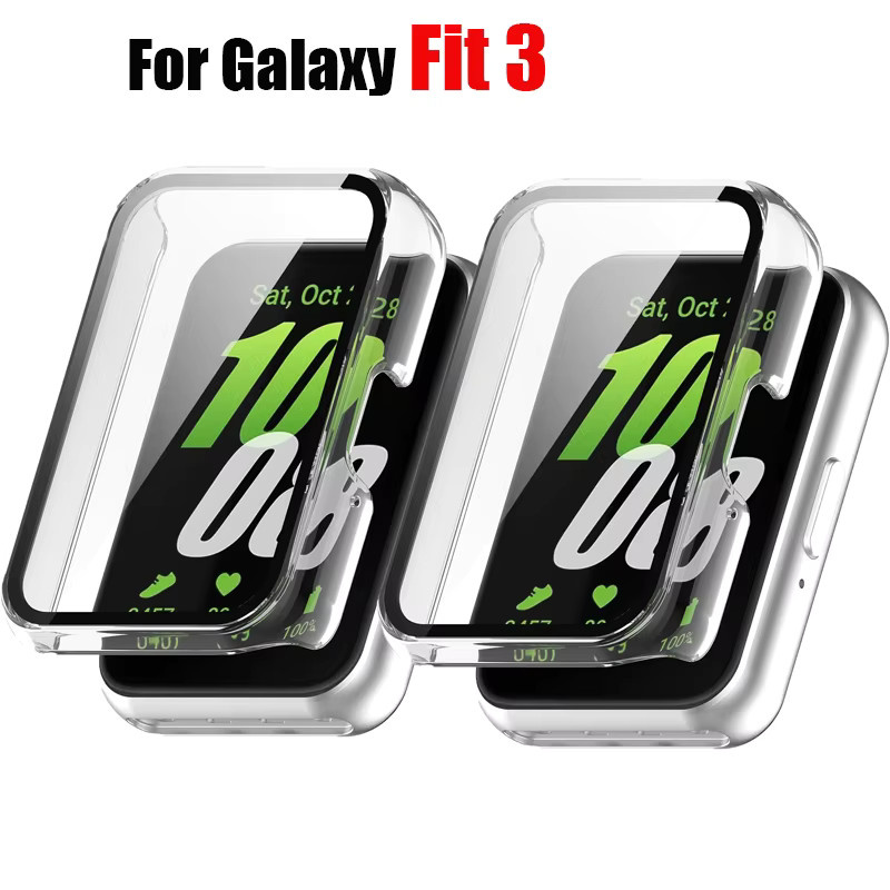 NEY Smartwatch-Schutz für Samsung Galaxy Fit 3, Glas und Silikon, transparent, Unisex - Bild 2