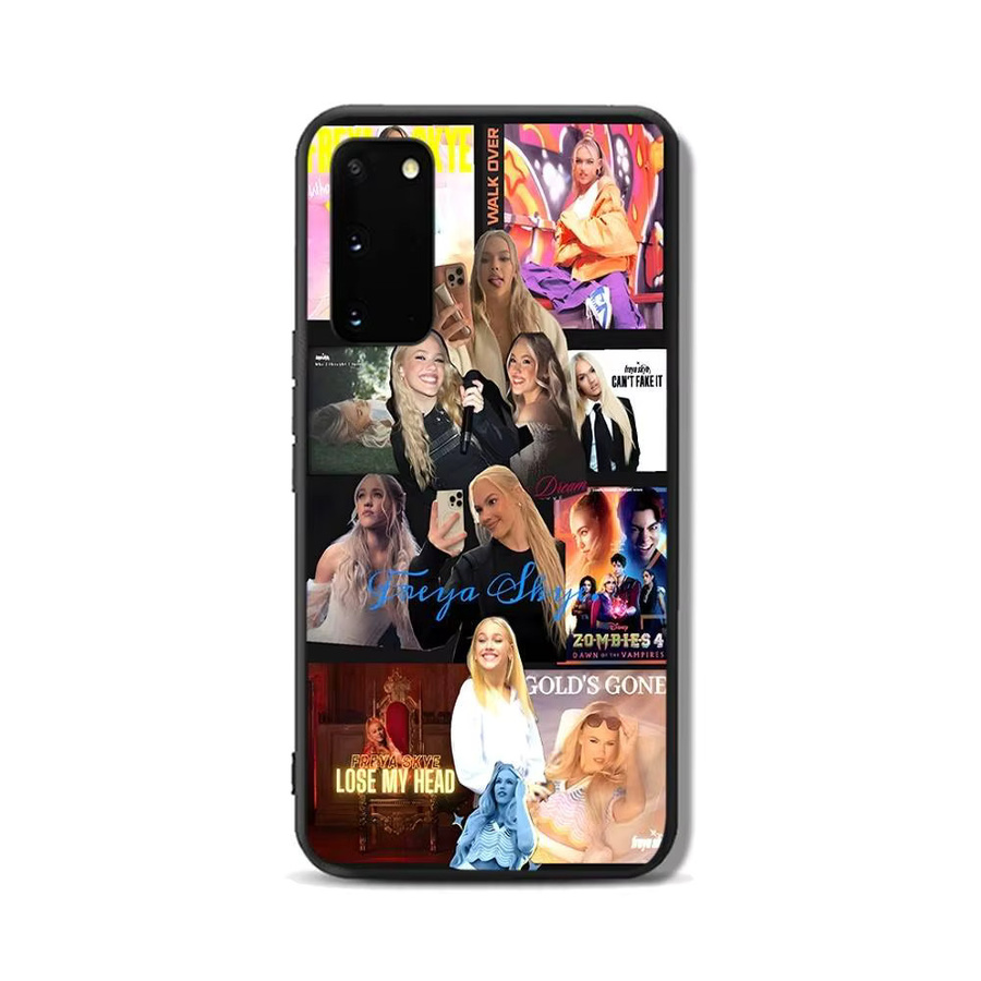 Singer F-Freya Skye Handyhülle für Samsung Galaxy S24 Ultra bis S21, Multicolor - Bild 6