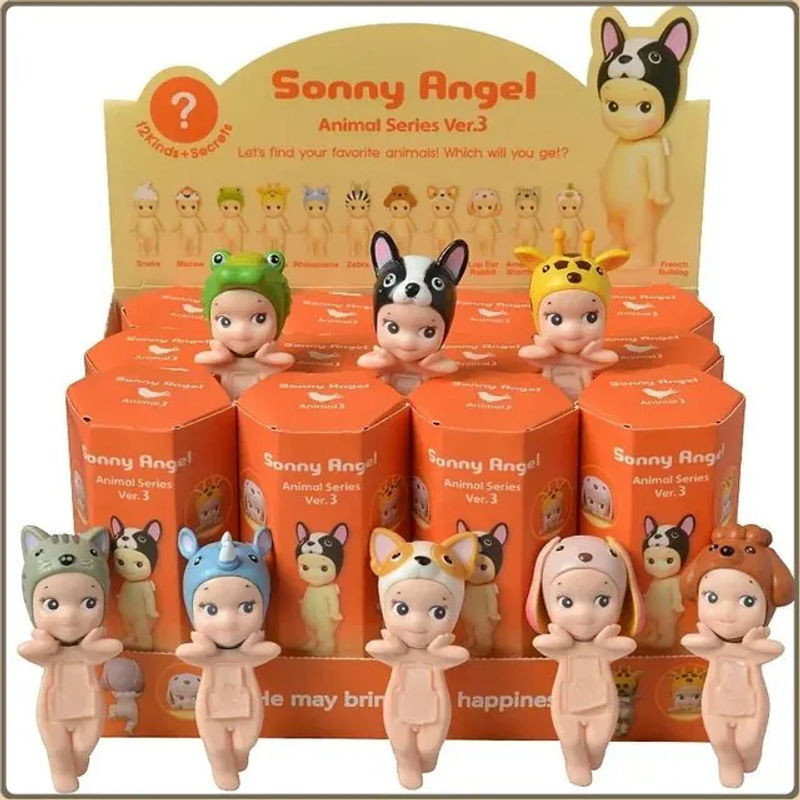 Sunshine Angel Blind Box Bandai Engel Tier-Standfiguren Mini Anime Modell Puppen aus Kunststoff in Mehrfarbig - Bild 1