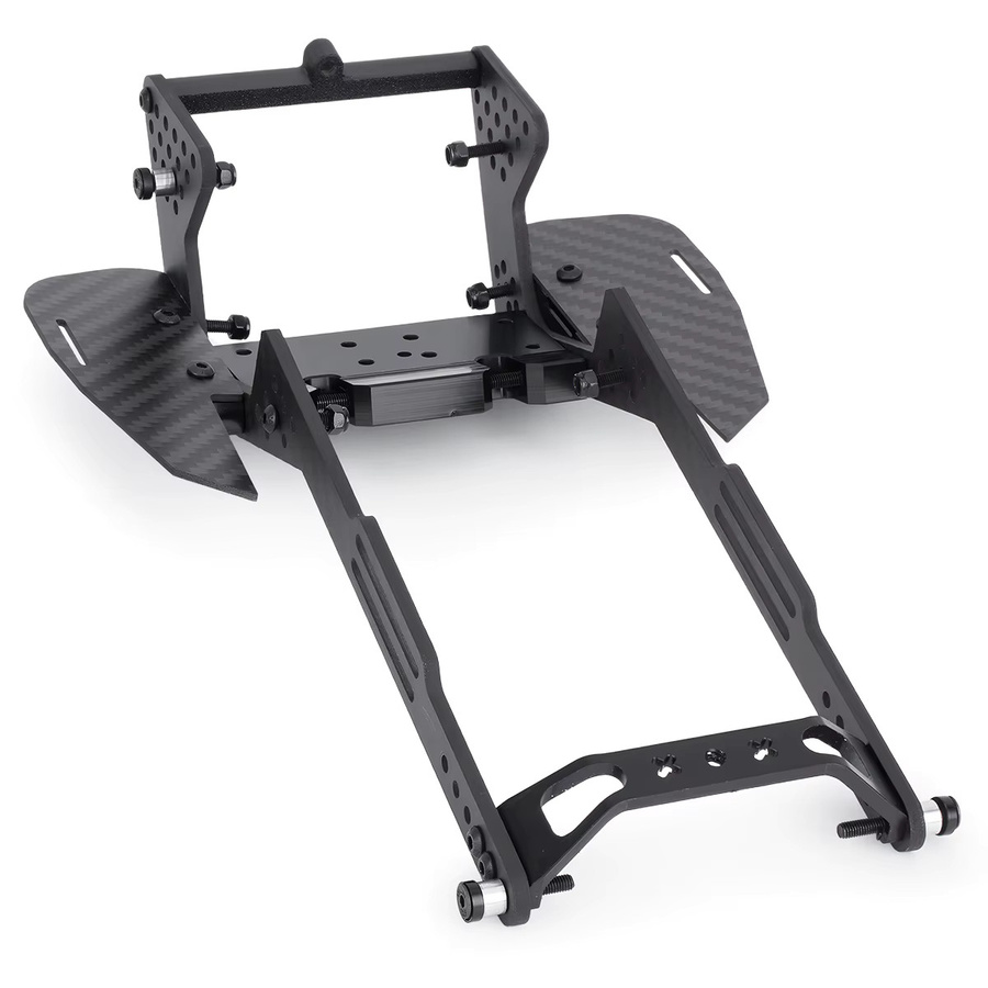 Fimonda Low Gravity LCG-Chassis und High Clearance Link Kit, Zubehör, 1:10, Metall, Schwarz - Bild 1