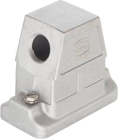 HARTING Tüllengehäuse aus Aluminium in Silber, Artikelnummer 19 39 810 0547 - Bild 1
