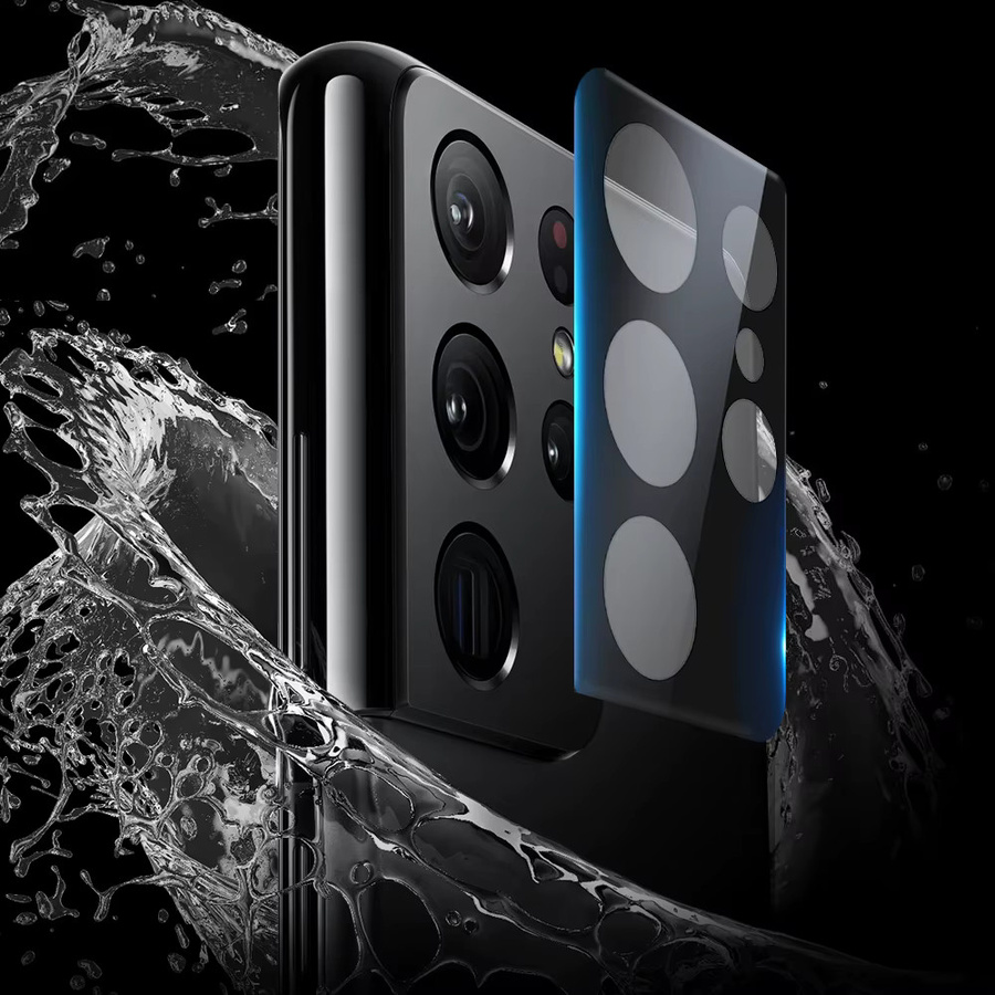 3-teiliger Kameralinsen-Schutz aus gehärtetem Glas für Samsung Galaxy S26 S25 Ultra S24 S23 S22 S21 Plus S20 FE in Transparent - Bild 2