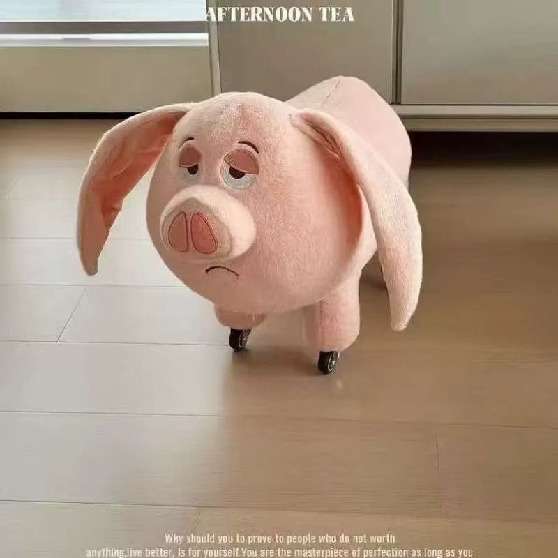 LIUSHADUOLA Süße Ferkel Puppen als Sitzhocker für Nezha und Taiyi Figuren - Bild 3