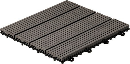 Home Deluxe WPC Klickfliesen Bavaro Anthrazit, 9 m², B/B/H: 30 x 30 x 2,2 cm - Bild 2