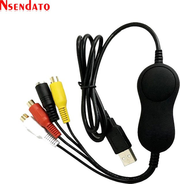 Ezcap 158 USB 2.0 Video-Audio-Aufnahmegerät in Schwarz für analoge Videoaufzeichnung zu Digital via USB UVC Capture für Windows, Mac und Android - Bild 1