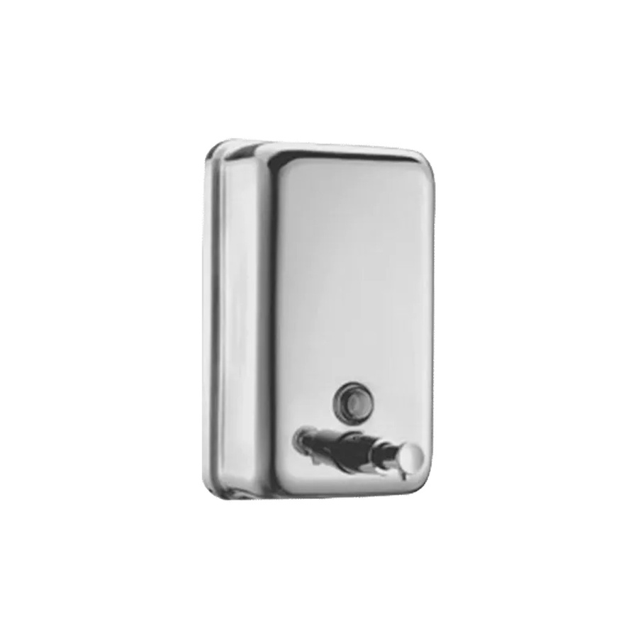Delabie Flüssigseifenspender HYPERECO 1,2 Wandmontage aus Edelstahl in Silber - Bild 2