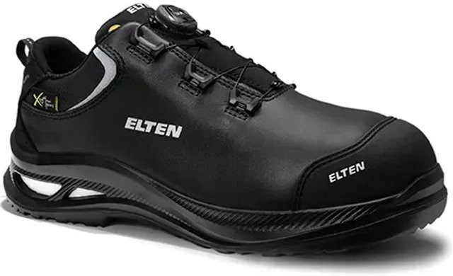 Elten Sicherheitshalbschuh Terence XXG Pro Boa M Black Low ESD S3 S3 Hi Gr. 42 aus Rindleder - Bild 1