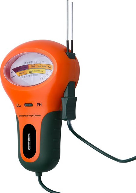 Wassertester Primeur für pH-Wert und Chlor B/T/H: 18 x 12 x 5 cm - Bild 1
