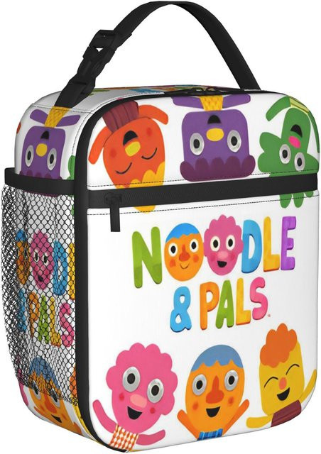 Mich! Noodle & Pals Isolierte Lunchtasche für Damen und Herren, Thermos-Kühltasche für Bento-Boxen, Mehrfarbig - Bild 1