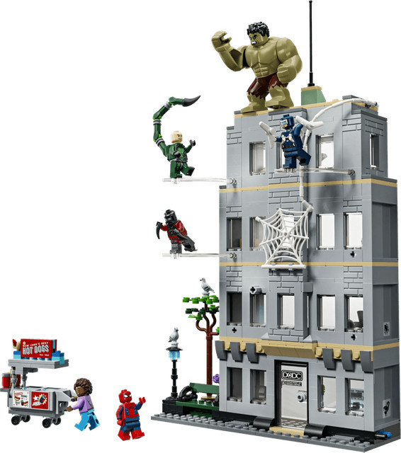 LEGO Marvel Großer Showdown Spider-Man vs. Hulk ab 8 Jahren - Bild 1