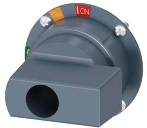 Siemens 3VA9287-0GC01 Leistungsschalterzubehör, Grau, B/H/T: 4,5 x 4,5 x 3,6 cm - Bild 1
