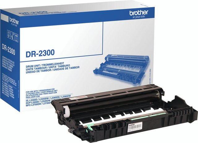 Original Brother Trommeleinheit DR-2300 für Laser-Drucker in Schwarz - Bild 1
