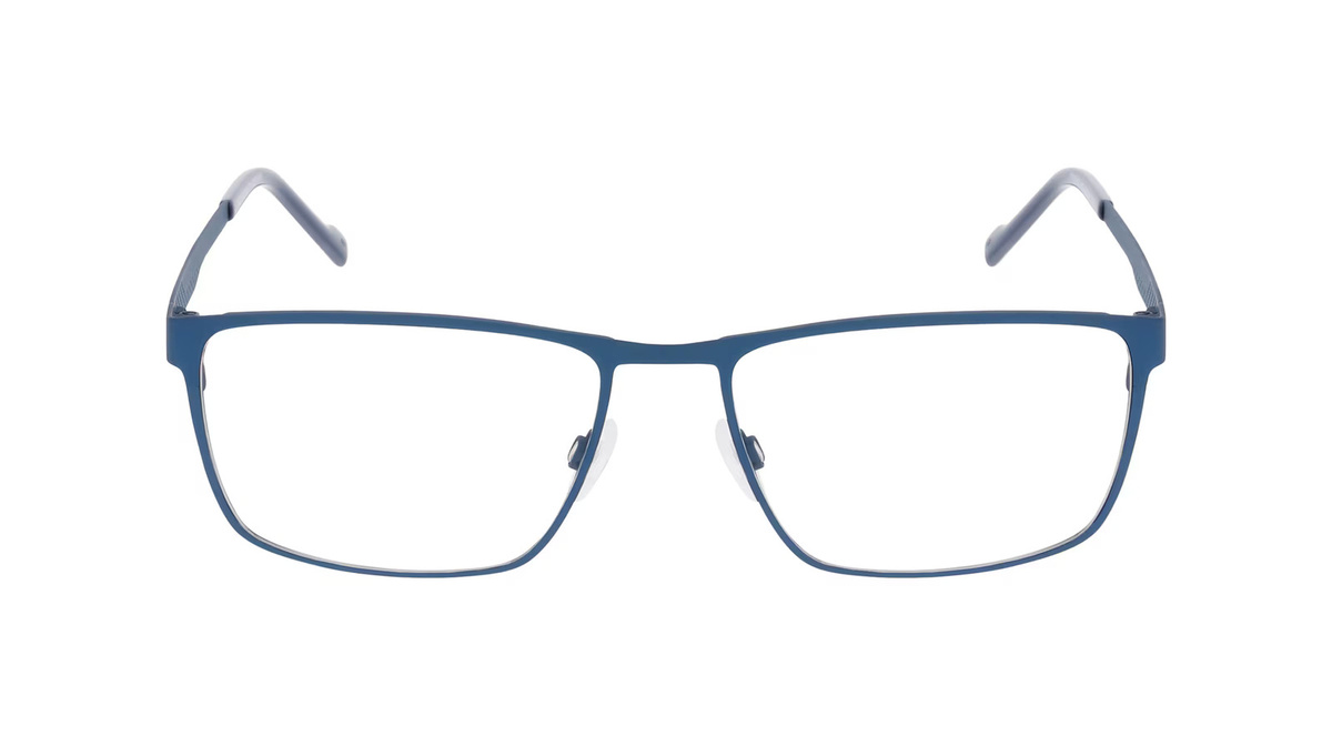 Titanflex 820971 Korrektionsbrille, Vollrand, Quadratisch, Titan, Herren, Blau - Bild 1