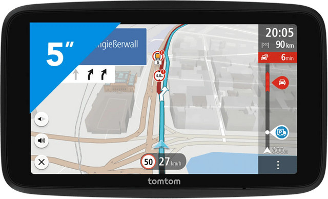 TomTom Go Professional 5 LKW-Navigationsgerät mit 5 Zoll Display in Schwarz - Bild 1
